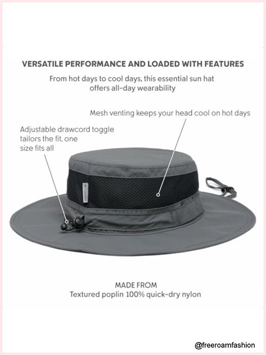 Sun Protection Hat with UPF 50 and Wide Brim main image 5
